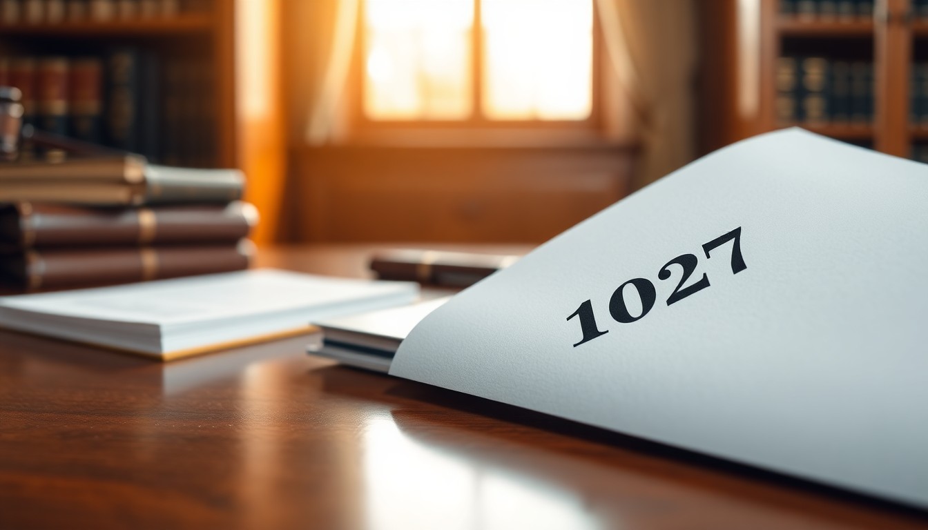Comment intégrer l'indice 1027 dans vos stratégies juridiques