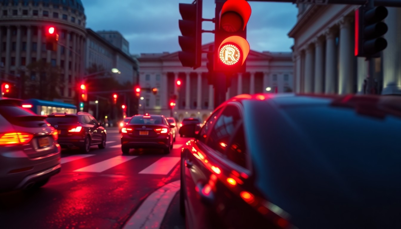 Les statistiques sur les conducteurs qui grillent les feux rouges
